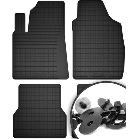 Gummimatten + Stopper für: Ford Ka MK2 FL Schrägheck (2012-2018)