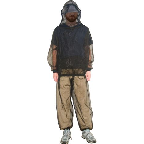 Anti-Mosquito Jumpsuit, Jacket+Hooded Trousers, M  Full Face Mosquito Killer Set, Fine Mesh Insect Killer, Lightweight, Breathable, Durable Outdoor Protection (1/5)