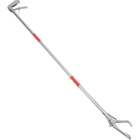 Folding Stainless Steel Snake Gripper, Grabber Tool for Reptiles, Eels, Crabs and Debris (1/5)