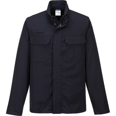 Veste Fr Métal Fondu Couleur : Marine Taille S - Portwest (1/2)