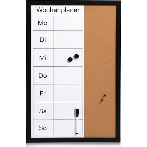 Wochenplaner, Pinnwand 40 x 60 cm, ZELLER (1/4)