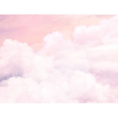 Papier peint panoramique Enfants - Nuages - 195 cm x 146 cm (1/2)