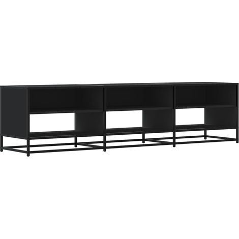 Maison Exclusive - TV-Schrank Schwarz 180x40x46 cm Holzwerkstoff