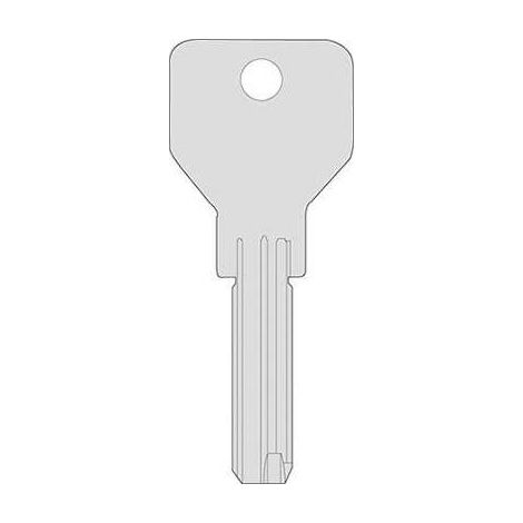 5,0 x CHIAVE PUNZONATA CISA 00670.01 ORIGINALE