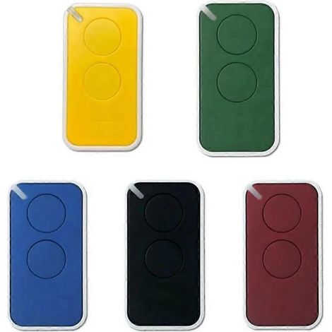 Lot de 5 télécommandes de porte de garage pour NICE INTI 2 1 INTI2 INTI1 (1/4)