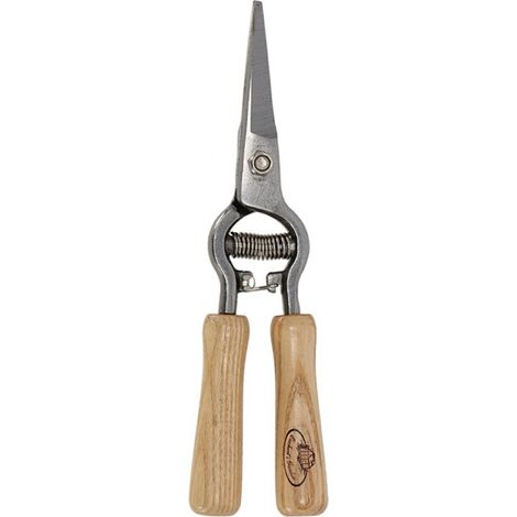 Forbici da giardino con manico in legno (1/4)