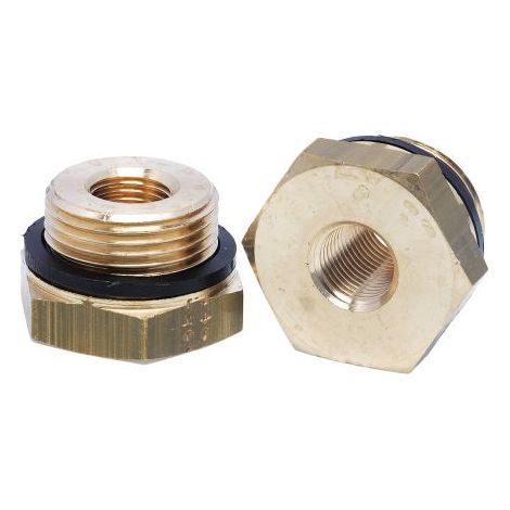 Bague de réduction Laiton Droit Legris G Mâle 3/4pouce - Femelle 1/4pouce ( Prix pour Paquet de 5 )