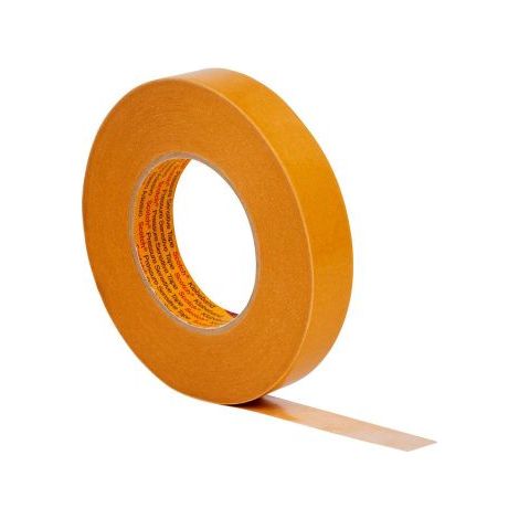 Ruban papier double face Beige 3M 9084, 12mm x 50m x 0.1mm 8 N/cm ( Prix pour 1 )