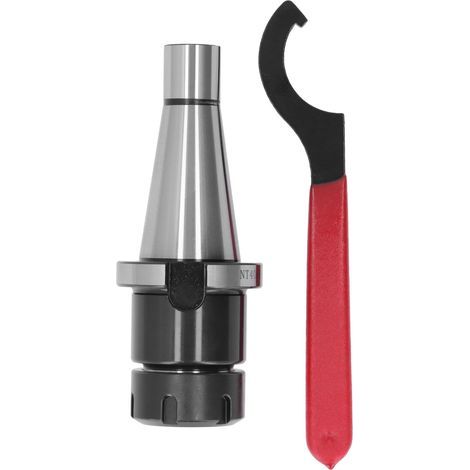 High hardness tool collet chuck with milling shank and wrench for CNC machine - Durability (1/5)
