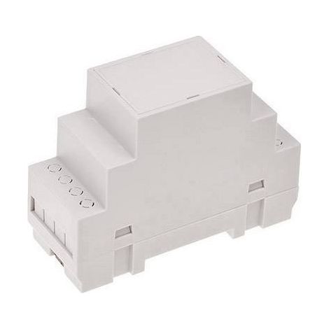 TRU COMPONENTS TC-7910800 Boîtier pour rail 35 x 90 x 65 ABS-V0 gris 1 pc(s) (1/3)