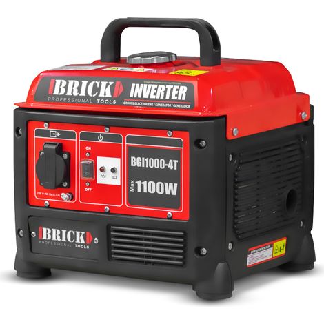 Inverter-Generator max. 1100W - 1 Steckdose - Brick (1/5)