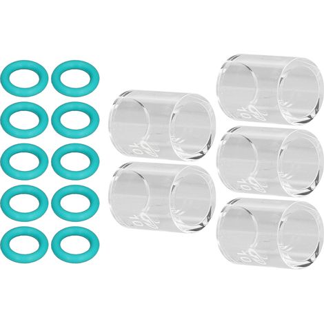 Lot de 5 buses de soudure et 10 joints toriques pour torches WP 9 20 25 17 18 26, accessoires de soudage (1/5)