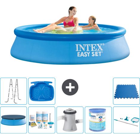 Intex Piscine Easy Set Ronde - 244x61 cm - 9-pièces S30420 (1/5)