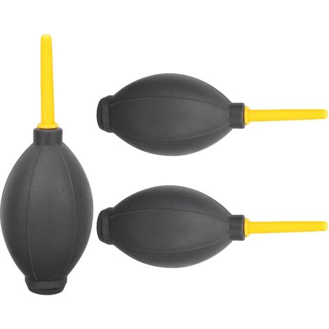 Kit de Soufflette Air Comprimé 3pcs pour Nettoyage Lentilles et Filtres D'appareil Photo, Design Ergonomique en TPE, Facile à Saisir pour Usage Précis (1/5)