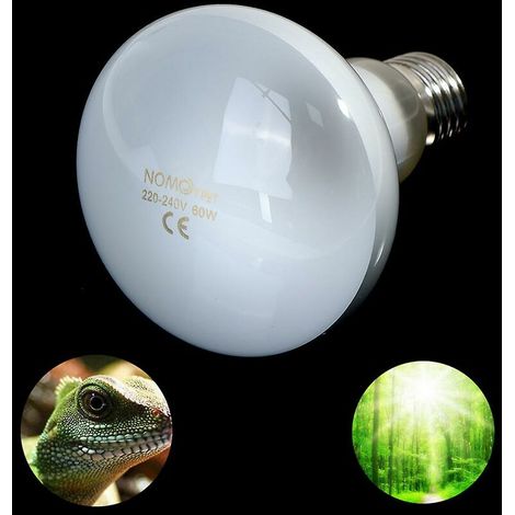 [En stock Promotions] Uva+uvb Lampe Reptile Ampoule Tortue Basking Ampoules Uv Lampe de chauffage Amphibiens Contrôleur de, 75 (1/5)