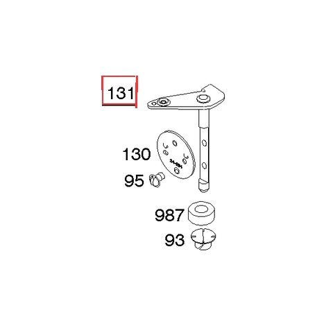 Original BRIGGS & STRATTON Rasenmähermotor Kurbelwelle 497846