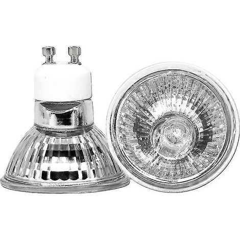 Lot de 8 réflecteurs pour lampes halogènes GU10 - 35 W / Blanc chaud / 2700 K (1/5)