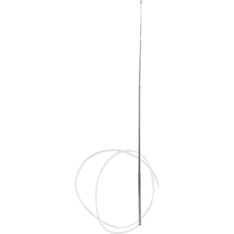 Antenne radio électrique ZPN-01412 131364070370 compatible Nissan Patrol GU Y61 1998-2004, mât télescopique motorisé, pièce de remplacement OEM, noir, fixation standard. (1/5)