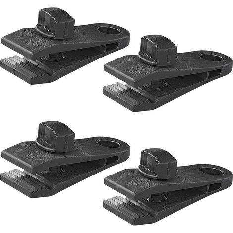 Clip per teloni con vite - set da 4 pezzi (1/5)