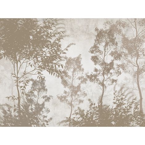 Papier peint panoramique - Arbres - 195 cm x 146 cm (1/2)
