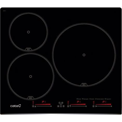 Cata INSB6003E2BK plaque induction 60 cm noire (1/2)