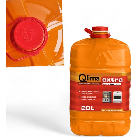 Combustibile liquido paraffina per stufe portatili extra lt 20 Qlima (1/3)