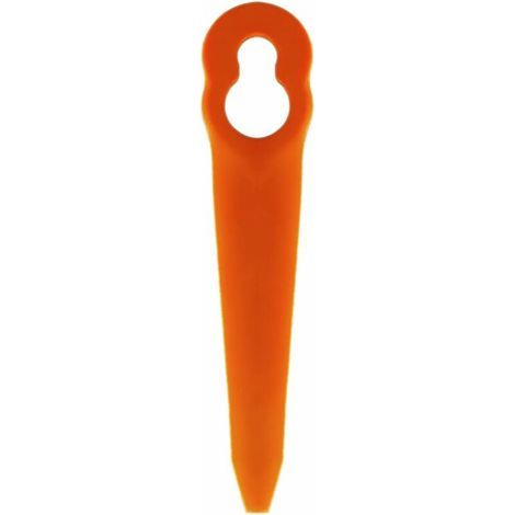 Lot de 100 Lames Compatible pour Coupe Bordure Stihl PolyCut 2-2 PolyCut 3-2, FSA 45 FSA 57 FSE 52, Lames en Plastique pour Coupe Bordure Stihl sans Fil 90127mm (1/5)