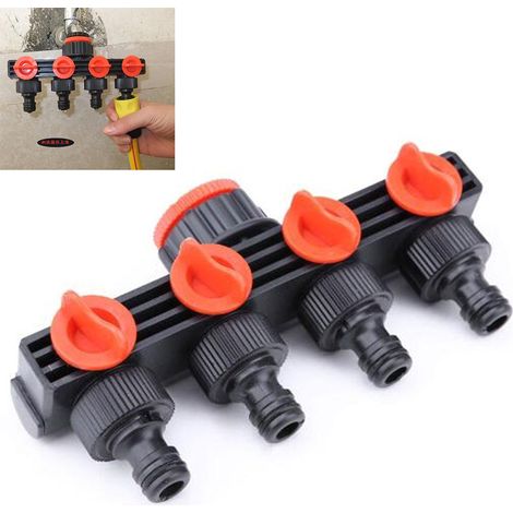 Raccord en Y pour tuyau d'arrosage, raccords pour robinets agricoles, raccords pour tuyau d'arrosage domestique