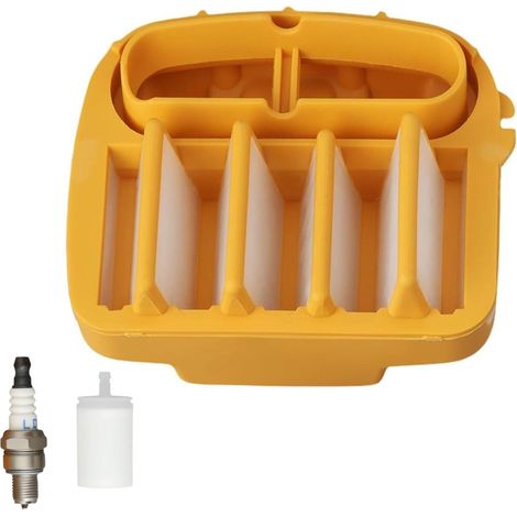 Kit di attrezzi per la riparazione di motoseghe Husqvarna H560/556/562/H555, comprensivo di candele, filtro dell'olio e altri accessori per la manutenzione. (1/5)