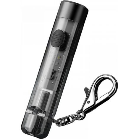 Lampe de poche porte-clés, plusieurs modes d'éclairage, petite lampe de poche, lampe de poche rechargeable USB, lampe de poche porte-clés étanche (1/4)