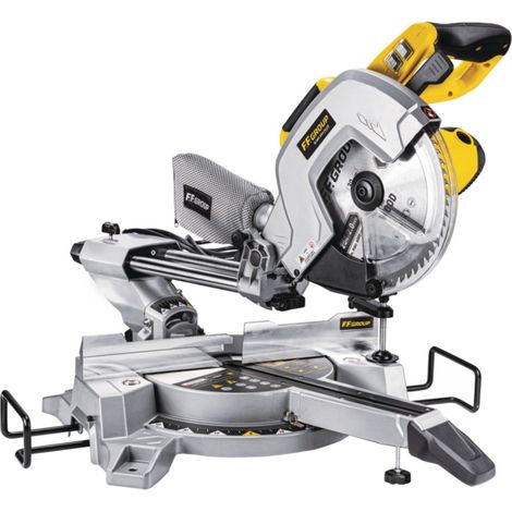 Ff group scms 254 plus troncatrice radiale 2000w con lama da 254mm - uso semi professionale
