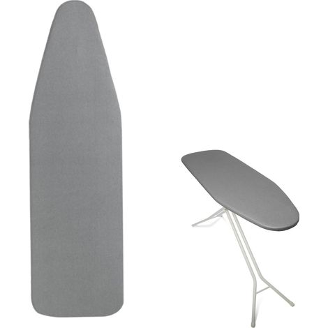 Housse de Table à Repasser, 115x35cm Housse de Planche à Repasser, Housse de Table à Repasser avec Cordon de Serrage, Housse de Table à Repasser en Coton pour Fer à Repasser à Vapeur (1/5)