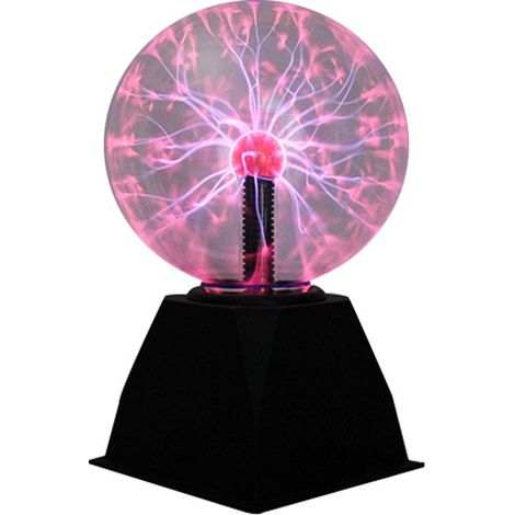 Boule plasma de 10 cm, lampe sphérique magique tactile et sonore pour Noël (1/5)