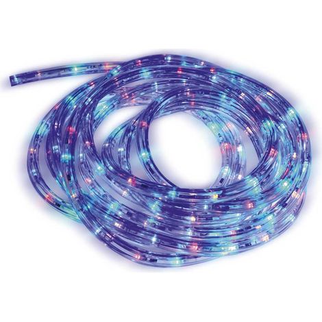 Cordon lumineux LED multicolore extérieure - 6, 10, 18 ou 40 mètres - 18 mètres - Bleu