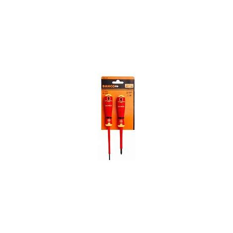 JUEGO 2 DESTORNILLADOR BAHCOFIT AISLO PL/PH B220.002 - BAHCO