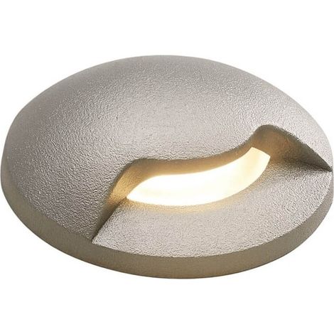Balise LED encastrée au sol "ALDO1L - FUMAGALLI" - 1.7W - Gris