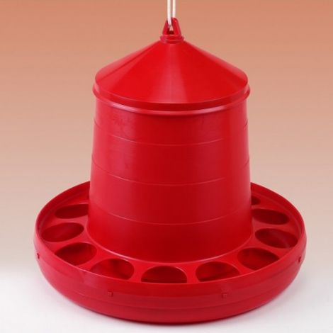 TOLVA PLASTICOS AVE 12 KG. ROJO