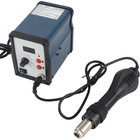 Pistolet à air chaud numérique réglable pratique de 700 W, ensemble d'outils standard (1/5)