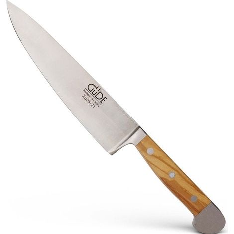 Güde Alpha coltello da cuoco legno d'olivo 21 cm