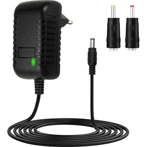 Adaptateur Secteur 12V2A, Alimentation AC220V 230V vers DC12V Pilote 5.5mm Universel Transformateur avec 1M Fil, Convertisseur Chargeur AC-DC (2A) (1/5)