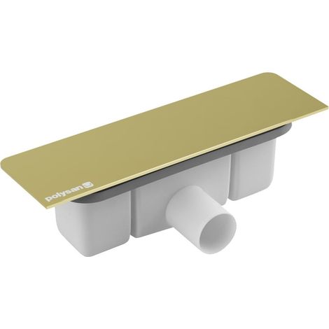 Siphone pour receveur de douche KAZUKO, DN40, couvercle doré (1/4)