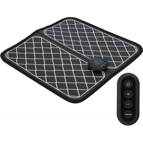HURRISE Tapis de massage des pieds Masseur de Pied EMS Coussin de Massage Électrique Stimulateur Musculaire Coussin de Jambe Galbé (1/4)