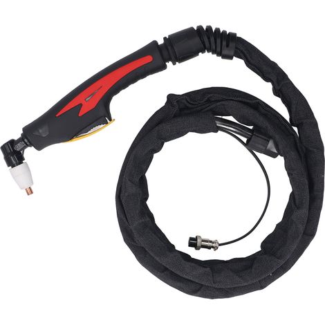 Torche de découpe plasma UPT-3140A, isolée, avec poignée ergonomique et portable, pour travaux de soudage, longueur 2,5 m (1/5)