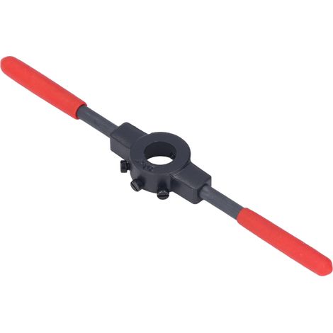 Fraise à tarauder portable en acier carbone, outil de filetage réglable pour M4.5 à M6 avec clé et vis d'ajustement