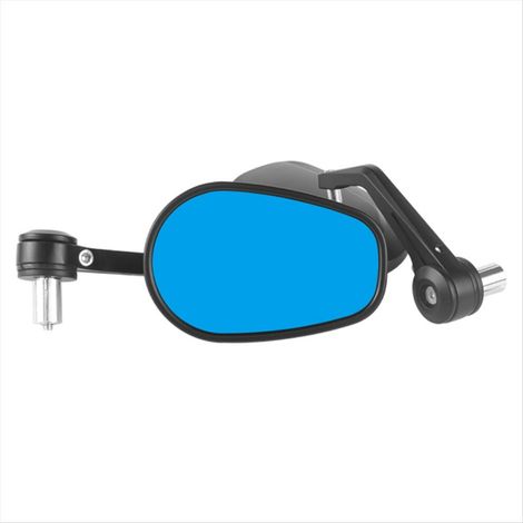 Accessorio universale ovale per la modifica dello specchietto retrovisore da manubrio per moto, 22 mm A
