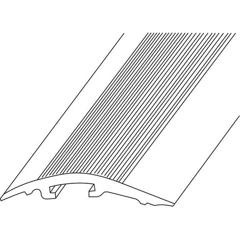Profilé pour stratifié et parquet, aluminium de faible largeur 33 mm, PG anodisé