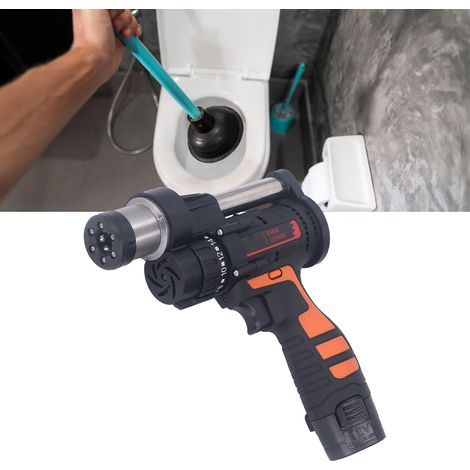 Machine électrique de nettoyage de canalisations, déboucheur d'égouts, déboucheur de toilettes, outil de débouchage de siphon de sol, 1,5 mètre de long (1/5)