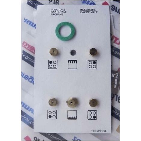 Sachet Injecteurs, gicleurs gaz butane/propane d'origine (4431910048) Four, cuisinière BEKO, LISTO (1/3)