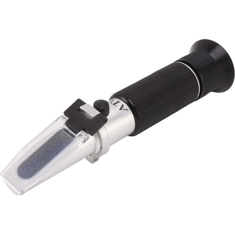 Réfractomètre portable 1,000 à 1,130 SG 0 à 32 Brix, mesureur d'alcool de sucre avec compensation automatique de température pour la bière et les fruits (1/5)
