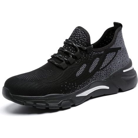 Sicherheitsschuhe für Damen und Herren, atmungsaktive Arbeitsschuhe mit Luftpolsterung, Sicherheitsschuhe, Schutzschuhe, Größe 40 (EU) (1/5)